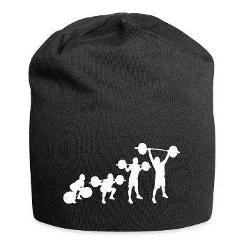 Weightlifting Fitness Weightlifter - Jersey Beanie - black - Front