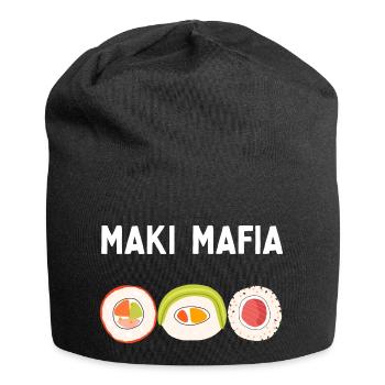 MAKI MAFIA - Jersey-Beanie - Schwarz - Vorne