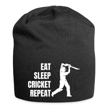 Cricket team Cricket cricket team - Jersey Beanie - black - Front