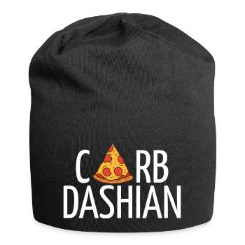 Carbdashien (texte blanc) - Bonnet en jersey - noir - Devant