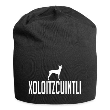 Xoloitzcuintli Races de chiens Chiens Chiens Wilsigns - Bonnet en jersey - noir - Devant