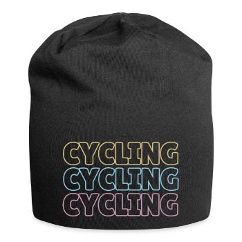 cycling graphic - Jersey Beanie - black - Front
