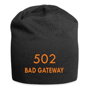 Erreur 502 Code d’état HTTP de passerelle incorrecte - Bonnet en jersey - noir - Devant