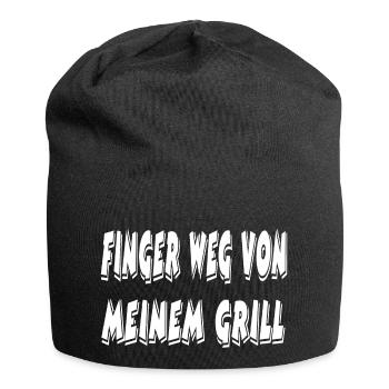 Grillen - Jersey-Beanie - Schwarz - Vorne
