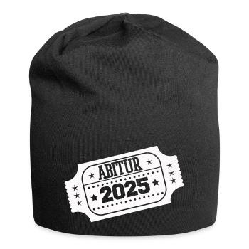Timbre Abitur 2025 - Bonnet en jersey - noir - Devant