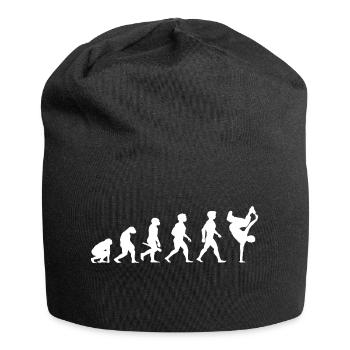 Evolution Breakdance Breaking Breakdancing Hip-Hop - Jersey-Beanie - Schwarz - Vorne