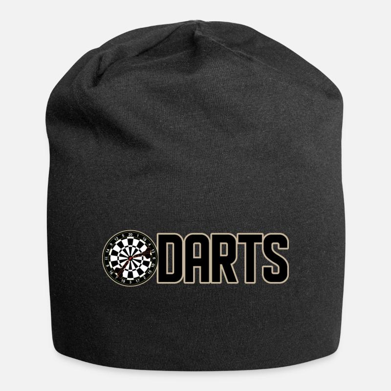Fléchettes - Bonnet en jersey - noir