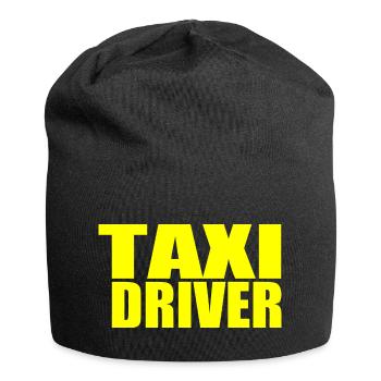 taxi driver - Jersey Beanie - black - Front