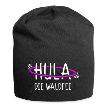 Hula die Waldfee - Für Coole Hula Girls - Jersey-Beanie - Schwarz - Vorne