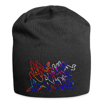 Hip Hop Breakdance Jungs Mädchen Hiphop Bboy BGir - Jersey-Beanie - Schwarz - Vorne