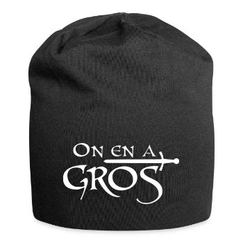 On en a gros - Bonnet en jersey - noir - Devant