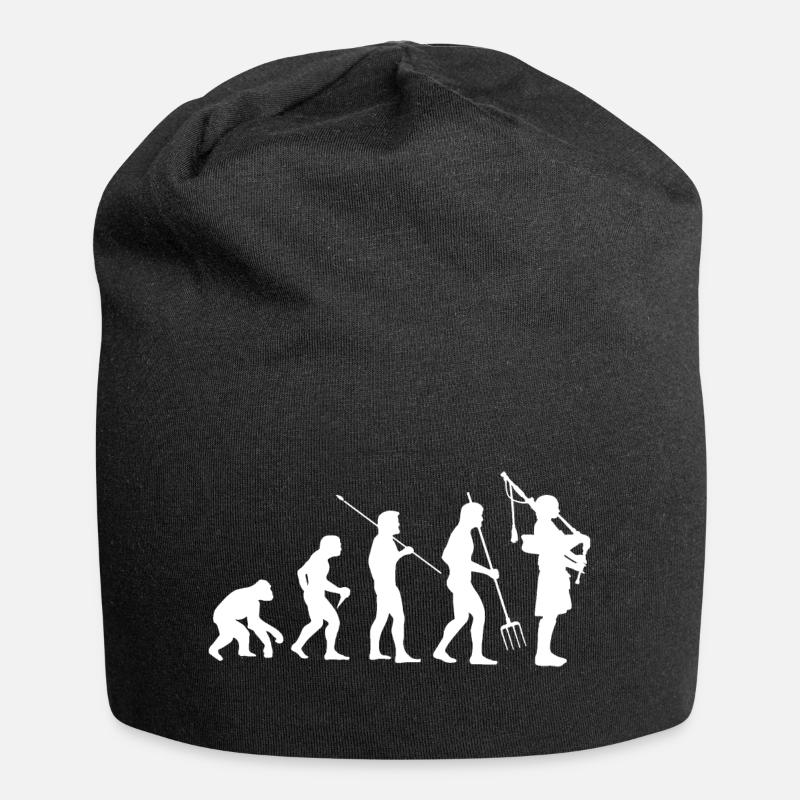 Dudelsack - Jersey-Beanie - Schwarz
