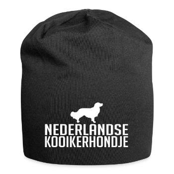 Nederlandse Kooikerhondje race de chien Wilsigns - Bonnet en jersey - noir - Devant