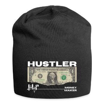 Hustler - Jersey Beanie - black - Front