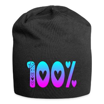 100 hundred-percent FOCUS PERFORMANCE - Jersey Beanie - black - Front
