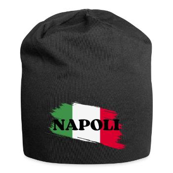 Napoli Neapel Italia - Jersey-Beanie - Schwarz - Vorne
