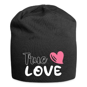 True Love - Jersey Beanie - black - Front