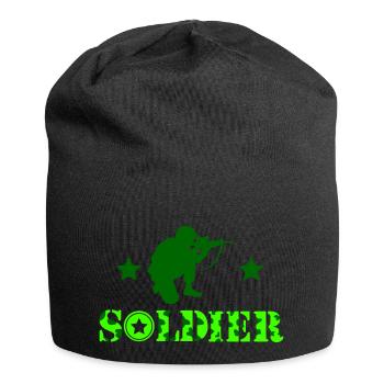 soldier - Jersey Beanie - black - Front