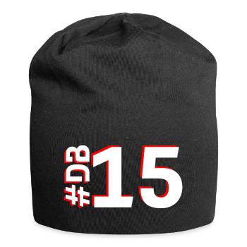 DB15-KARTON - Jersey-Beanie - Schwarz - Vorne