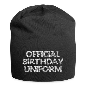 OFFICIAL BIRTHDAY UNIFORM - Jersey Beanie - black - Front