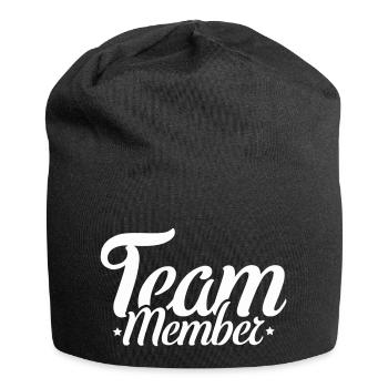 Team member - Jersey Beanie - black - Front