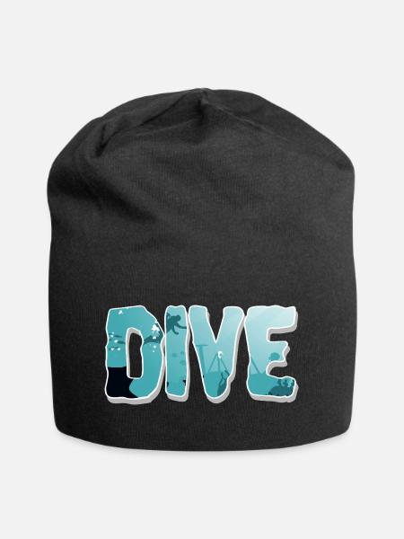 Tauchen Taucher - Jersey-Beanie - Schwarz