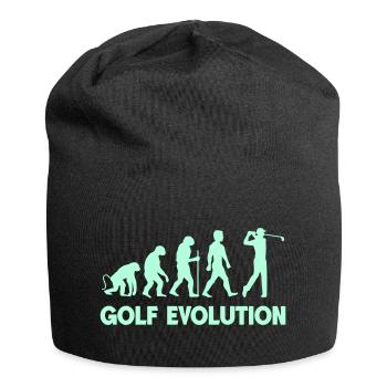 Golf Evolution Silhouettes - Jersey Beanie - black - Front