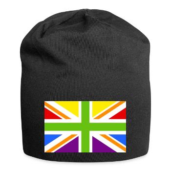Pride UK No 1 - Jersey Beanie - black - Front