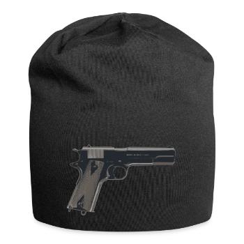 1911 Colt pistol 2 - Jersey Beanie - black - Front