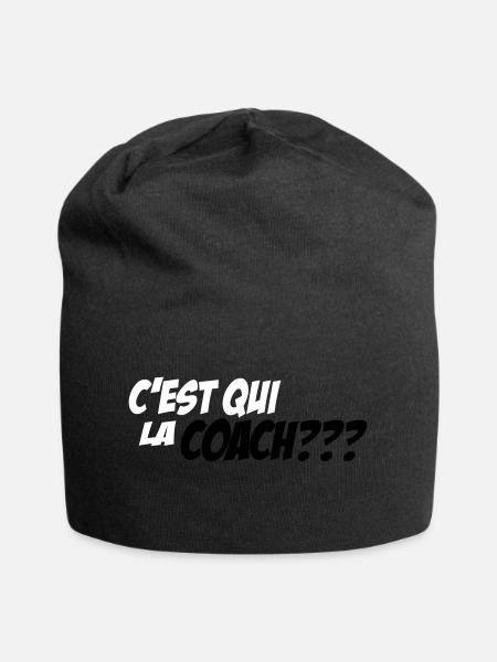 LA COACH - Bonnet en jersey - noir