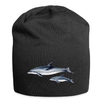 Repéré Dolphin - Dauphin tacheté - Dauphin tacheté - Bonnet en jersey - noir - Devant
