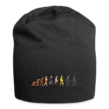 Evolution unsere ferne Zukunft - Jersey-Beanie - Schwarz - Vorne