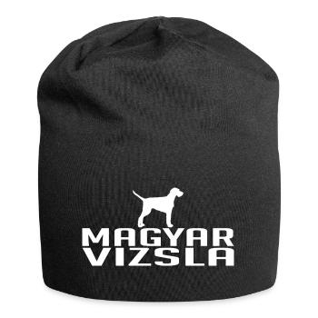 MAGYAR VIZSLA Wirehaired Dog breed Hunter Wilsigns - Jersey Beanie - black - Front