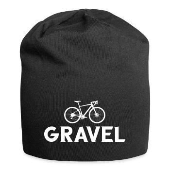 vélo de gravier cycliste cycliste cycliste - Bonnet en jersey - noir - Devant
