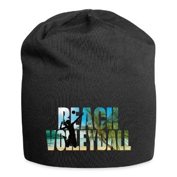 Beachvolleyball - Jersey-Beanie - Schwarz - Vorne