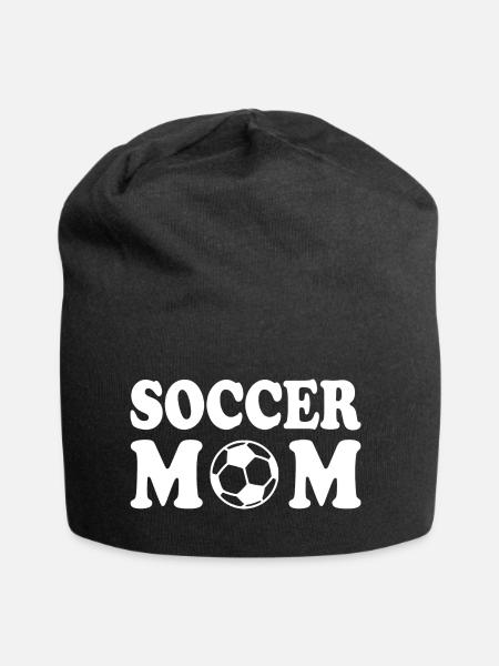 Soccer mom - Jersey-Beanie - Schwarz