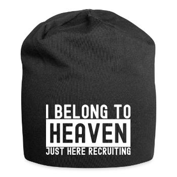 Christian Priest Jesus God Introduce You To Jesus - Jersey Beanie - black - Front