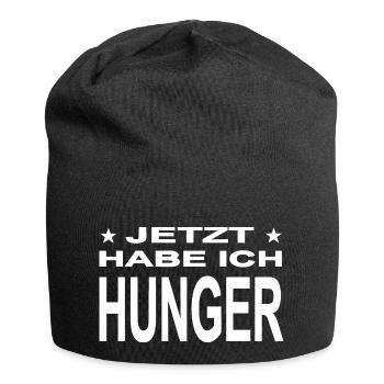Hunger - Jersey-Beanie - Schwarz - Vorne