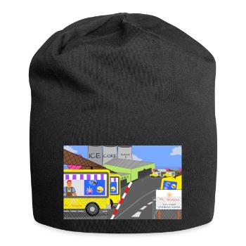 The 'Ice Cream' Factory - Jersey Beanie - black - Front