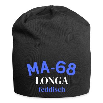 Mannheim 68 Longa feddisch - Bonnet en jersey - noir - Devant