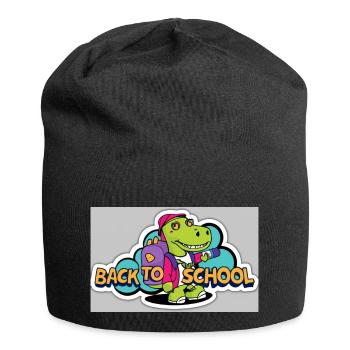 Back to school - Jersey Beanie - black - Front