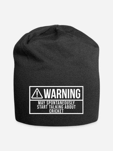 Cricket Cricket Cricket - Jersey-Beanie - Schwarz
