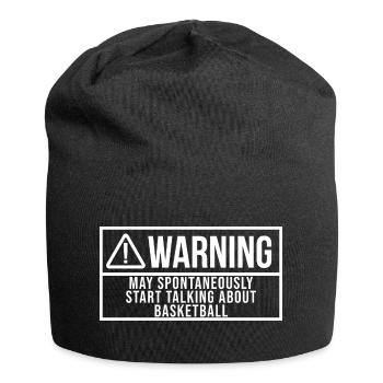 Basketball Basketball Basketball - Jersey Beanie - black - Front