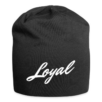 Loyauté loyale - Bonnet en jersey - noir - Devant