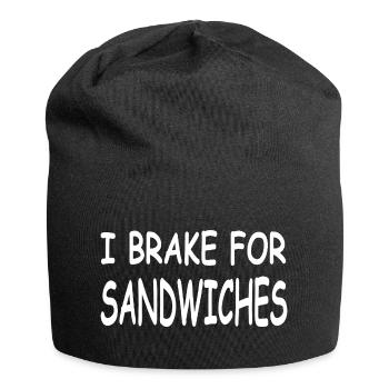 Sandwichs - Bonnet en jersey - noir - Devant