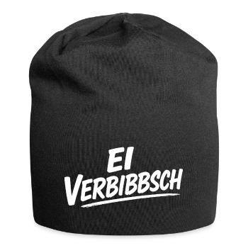 Ei Verbibbsch Sächsischer Dialekt Sachsen Spruch - Jersey-Beanie - Schwarz - Vorne