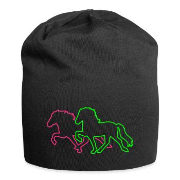 Tölt_Rennpass - Jersey-Beanie - Schwarz - Vorne