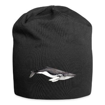 Yubarta - baleine à bosse - baleine à bosse - Bonnet en jersey - noir - Devant
