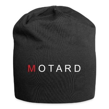 Moto Cross - Jersey-Beanie - Schwarz - Vorne