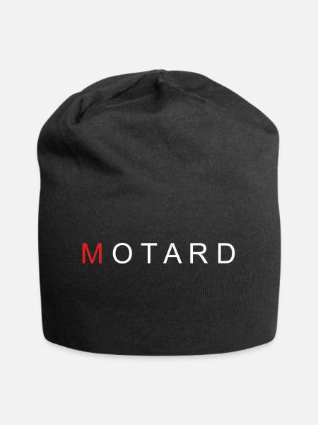 Moto Cross - Jersey-Beanie - Schwarz